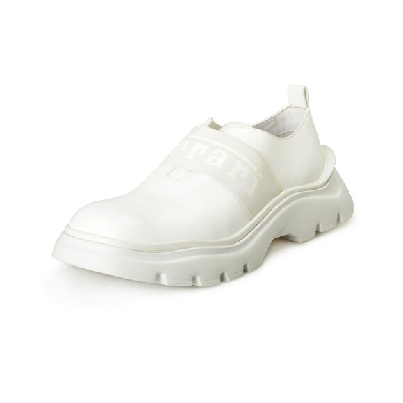 Scuderia Ferrari Men's White Leather 